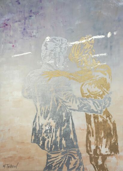 Parfum de Femme (Scent of a woman) - a Paint Artowrk by Herve Teboul